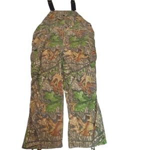 Mossy Oak Explorer Bib Overalls Camo Hunting Work Size 2XTG Men